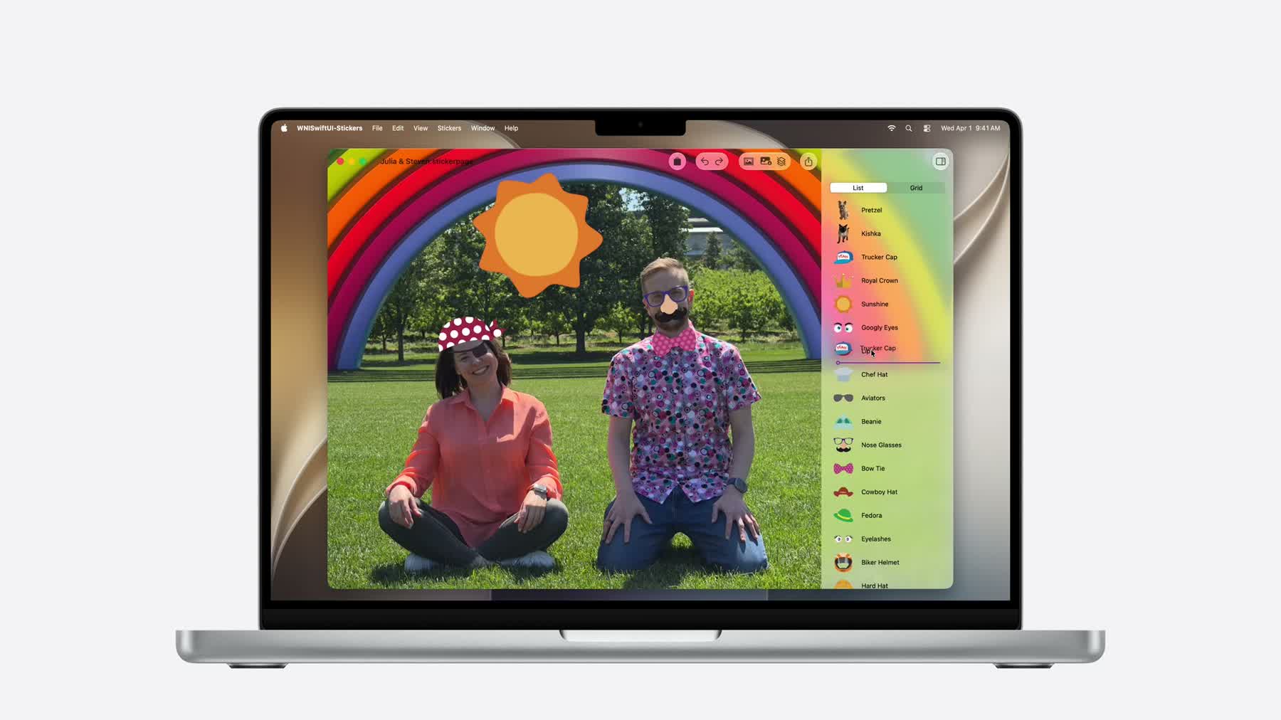 WWDC26 SwiftUI reorderable containers demo on macOS
